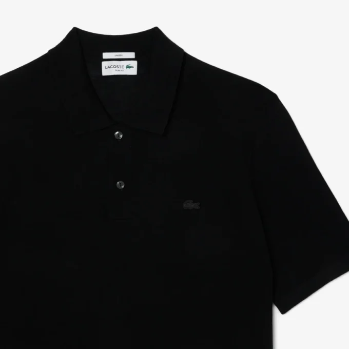 Unisex kortærmet polo-genser i merinoull