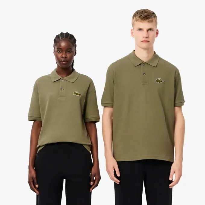Unisex L.12.12 Piqua Badge Polo med løs passform