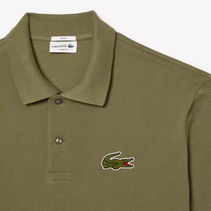Unisex L.12.12 Piqua Badge Polo med løs passform