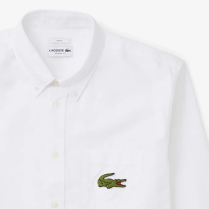 Unisex Oxford-skjorte med avslappet passform
