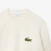 Unisex ribbestrikket bomullsgenser med logo