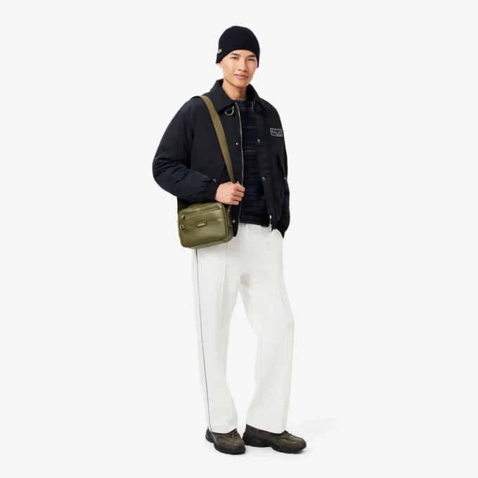 Unisex ribbestrikket lue i børstet ull