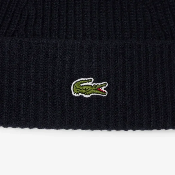 Unisex ribbestrikket ullue