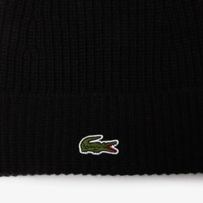 Unisex ribbestrikket ullue