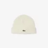 Unisex ribbet ullbeanie