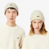 Unisex ribbet ullbeanie