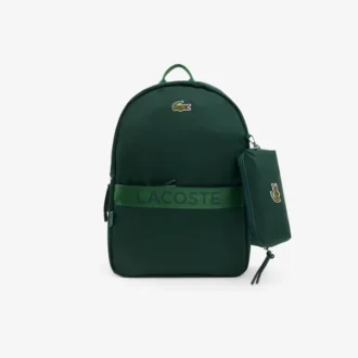 Unisex-ryggsekk med 3 lommer og pennal
