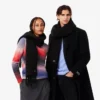 Unisex skjerf i alpakkaull med frynser