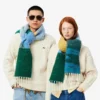 Unisex skjerf i alpakkaull med landskapsmotiv