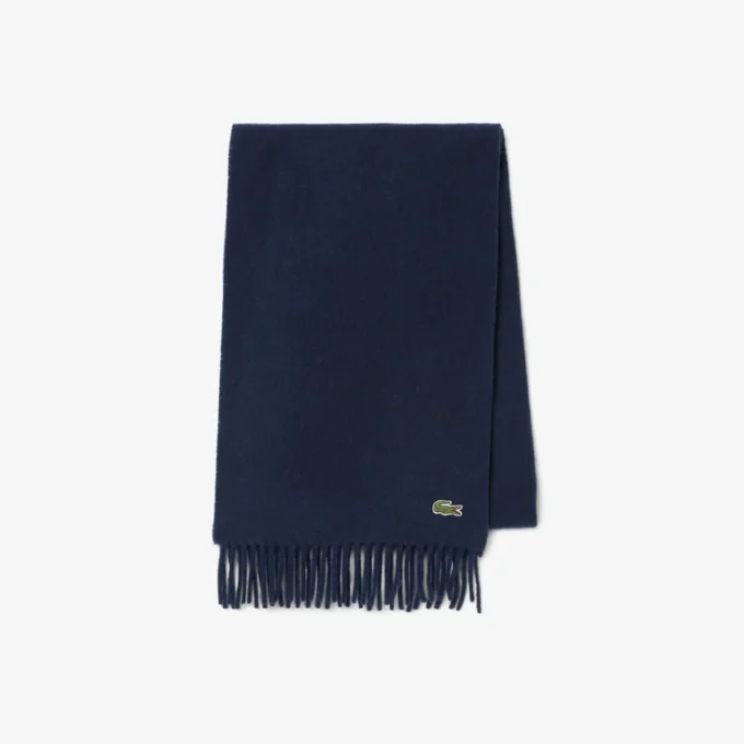 Unisex-skjerf i børstet ull – gavepakke