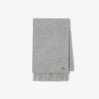 Unisex-skjerf i børstet ull – gavepakke