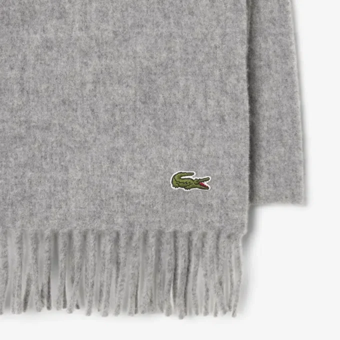 Unisex-skjerf i børstet ull – gavepakke
