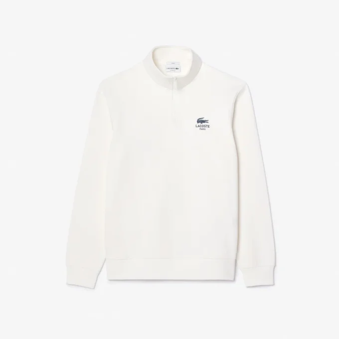 Unisex-Sweatshirt med høy hals og glidelås
