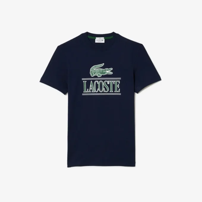 Unisex-T-skjorte i bomull med trykk