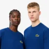 Unisex T-skjorte i tykk bomull med logo, løs passform