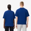 Unisex T-skjorte i tykk bomull med logo, løs passform