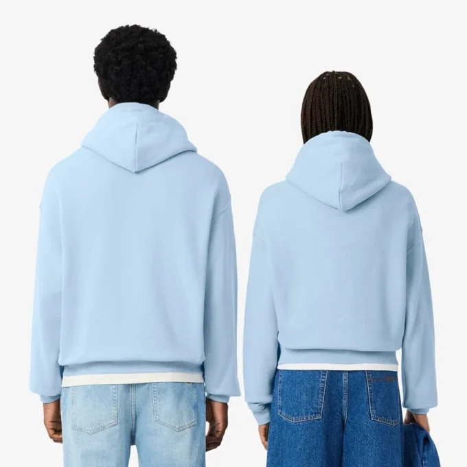 Unisex tykk fleece-hettegenser