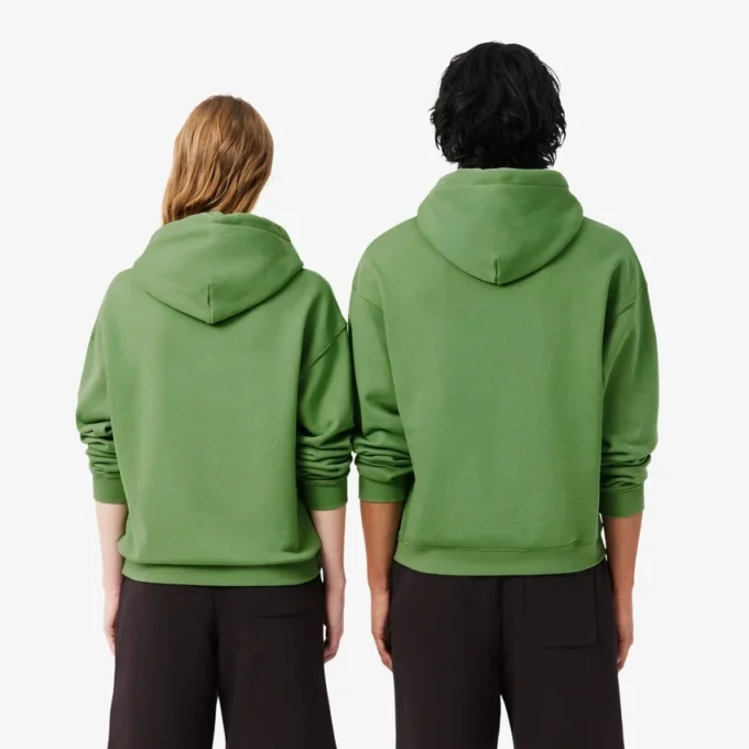 Unisex tykk fleece-hettegenser