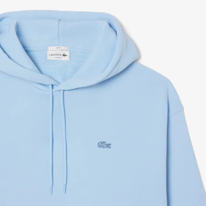 Unisex tykk fleece-hettegenser