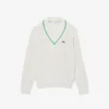 Unisex V-hals stripete Tennis-tøje