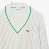 Unisex V-hals stripete Tennis-tøje