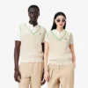 Unisex-vest med heklet effekt