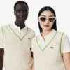 Unisex-vest med heklet effekt