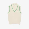 Unisex-vest med heklet effekt