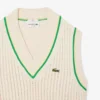 Unisex-vest med heklet effekt