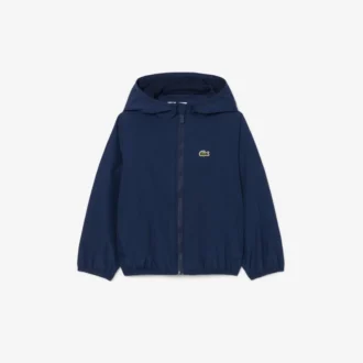 Unisex-vindjakke med hette