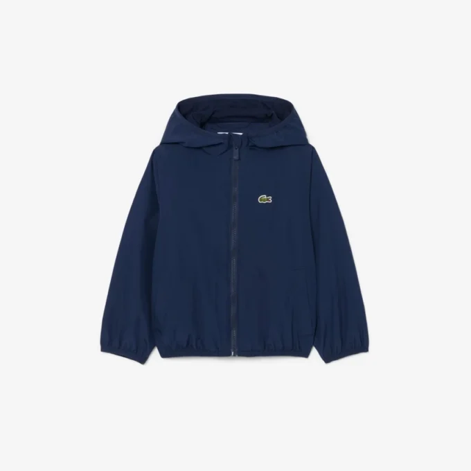 Unisex-vindjakke med hette