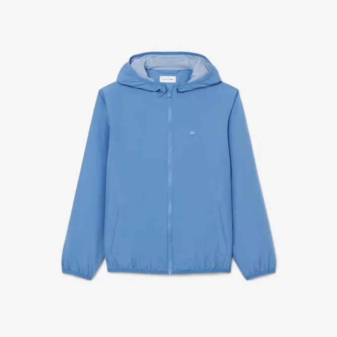 Unisex vindjakke med hette