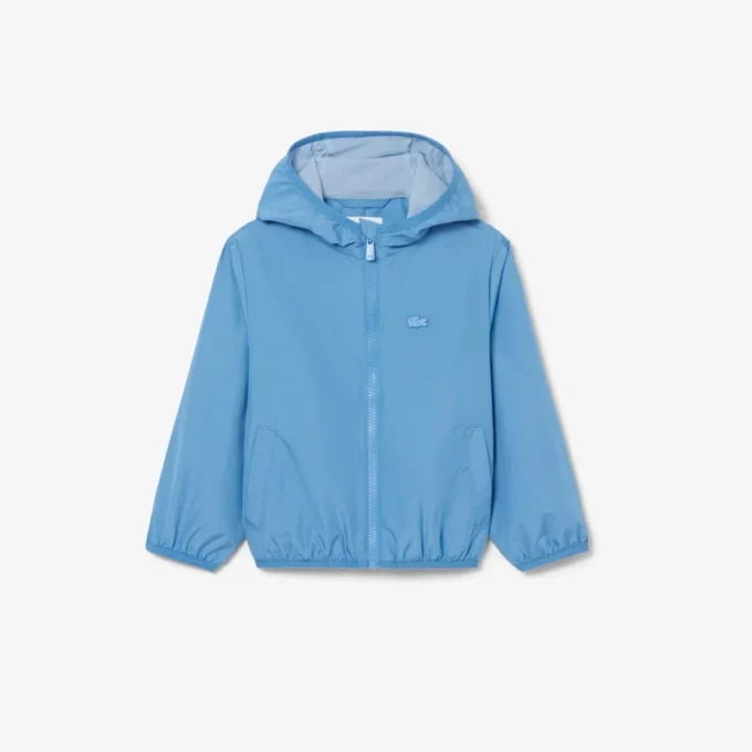 Unisex-vindjakke med hette