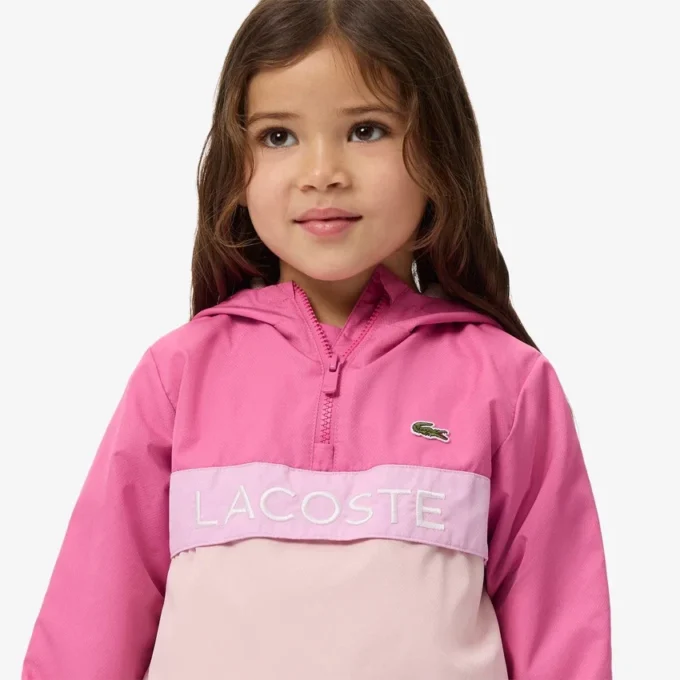 Unisex vindjakke med hette