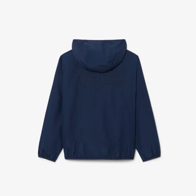 Unisex vindjakke med hette