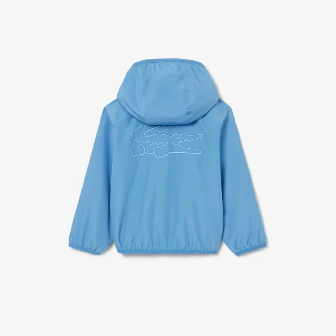 Unisex-vindjakke med hette