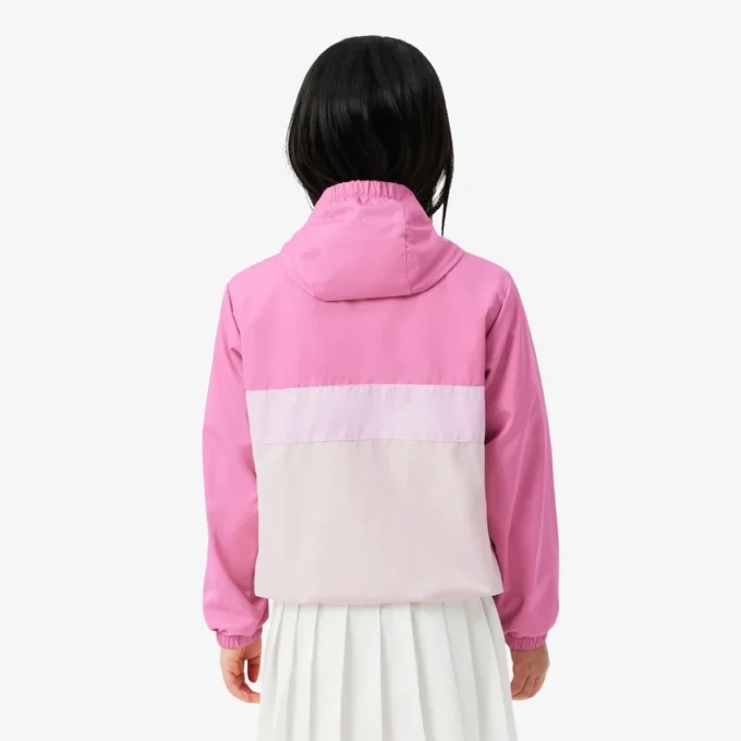 Unisex vindjakke med hette