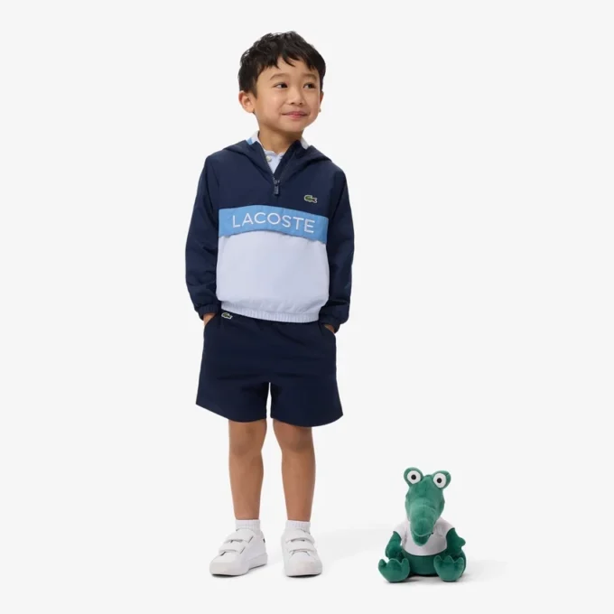Unisex-vindjakke med hette