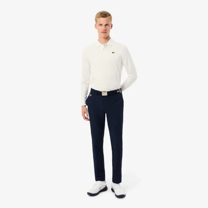 Vannavstøtende termiske golfbukser i slim fit for menn