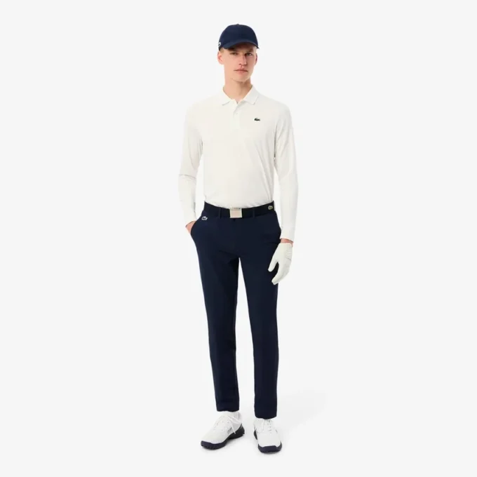 Vannavstøtende termiske golfbukser i slim fit for menn