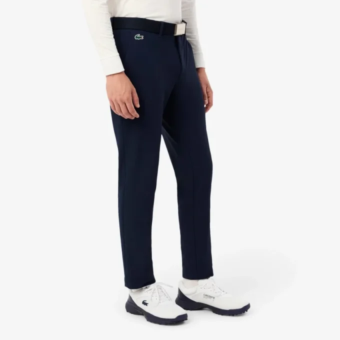 Vannavstøtende termiske golfbukser i slim fit for menn