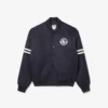 Vannavvisende bomberjakke for menn med brodert logo