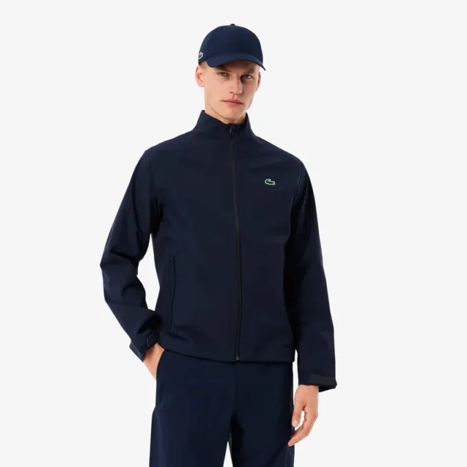 Vannavvisende golf-stretch-vindjakke for menn