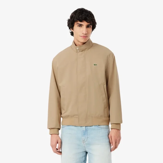 Vannavvisende Harrington-jakke i twill