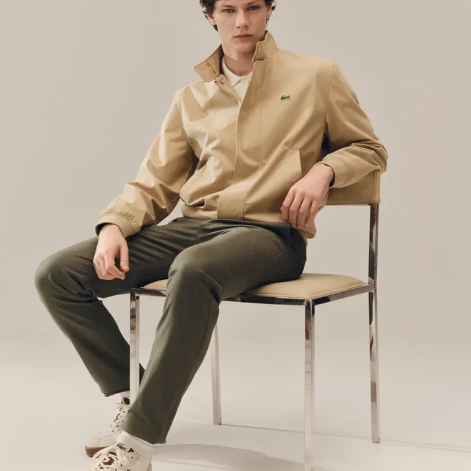 Vannavvisende Harrington-jakke i twill