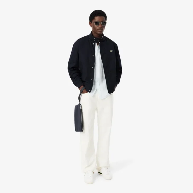 Vannavvisende Harrington-jakke i twill