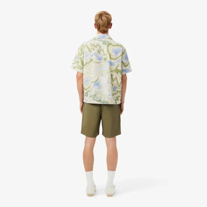 Vannavvisende og vindtette nylon-shorts for menn