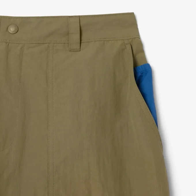Vannavvisende og vindtette nylon-shorts for menn