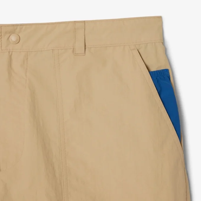 Vannavvisende og vindtette nylon-shorts for menn