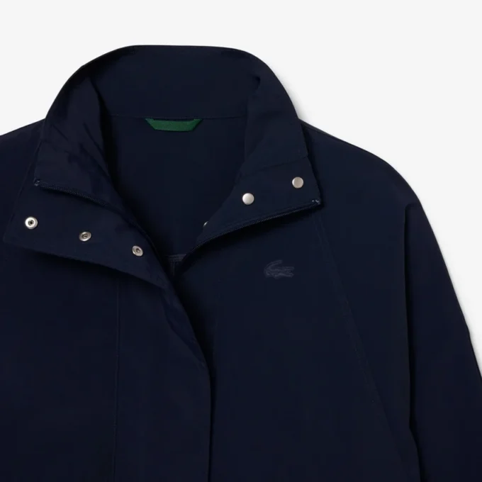 Vannavvisende oversized parkas i midtlang lengde